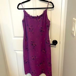 vintage purple dress